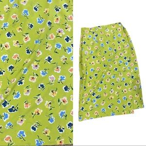 Aline mini skirt floral vintage